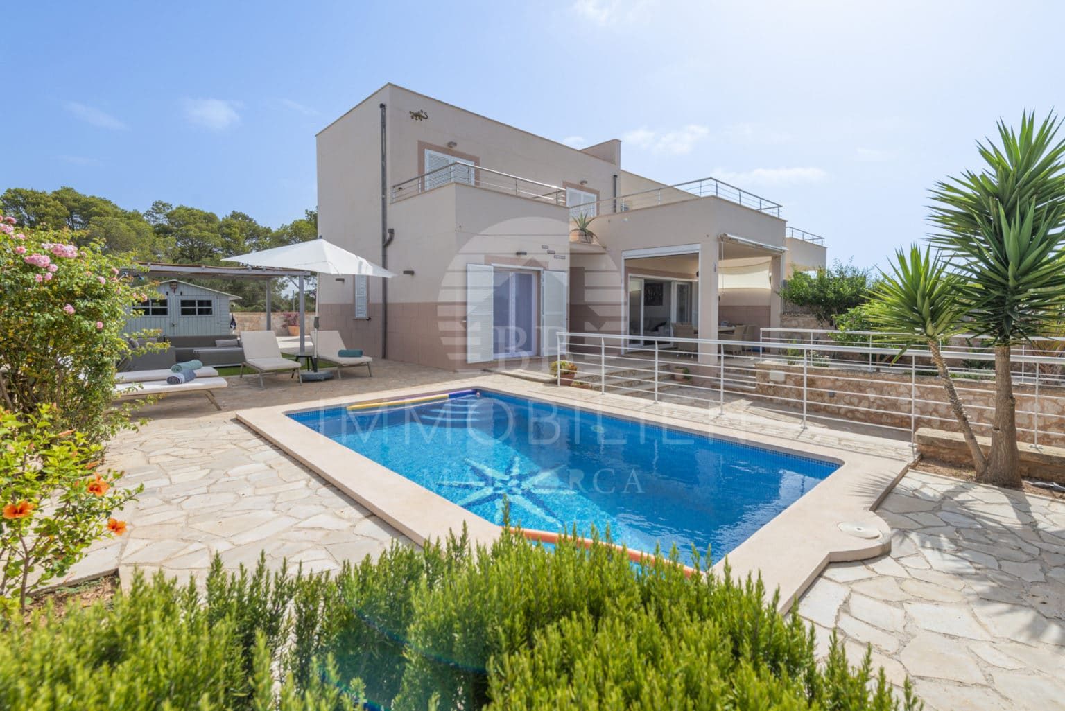 Renovated semi-detached house with 4 bedrooms, pool & garden in Cala Pi - 1