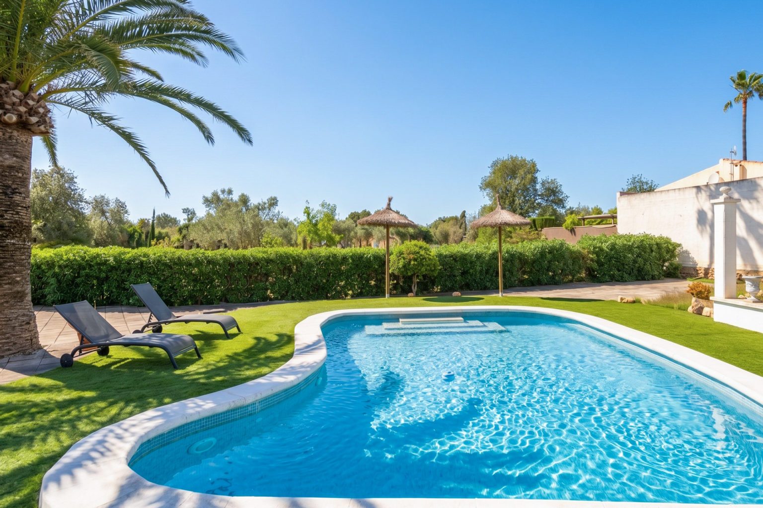 Renovated finca with pool, garage and guest house 4