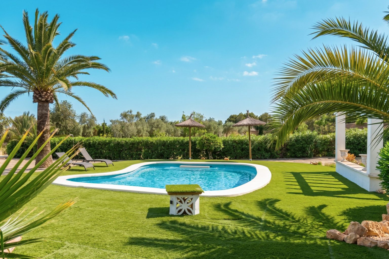 Renovated finca with pool, garage and guest house 5